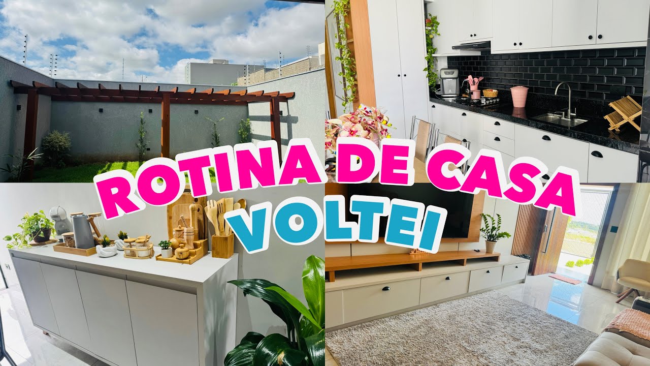 ROTINA DE DONA DE CASA + MUITAS NOVIDADES + TAPETE NOVO PARA SALA + VOLTEI ♥️