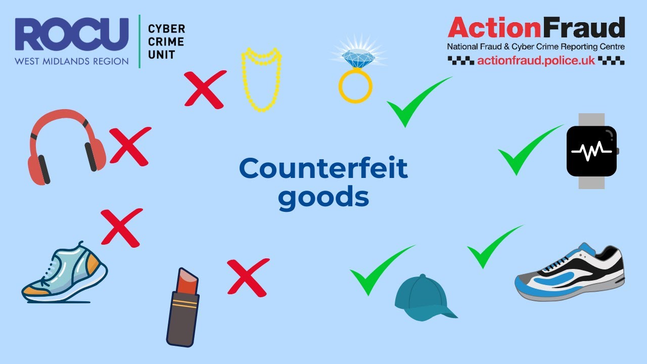 Counterfeit Goods - Spot the Signs!