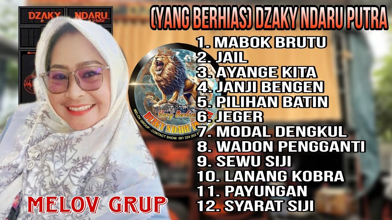FULL ALBUM LATIHAN MELOV (DNP) DZAKY NDARU PUTRA TERBARU 2025