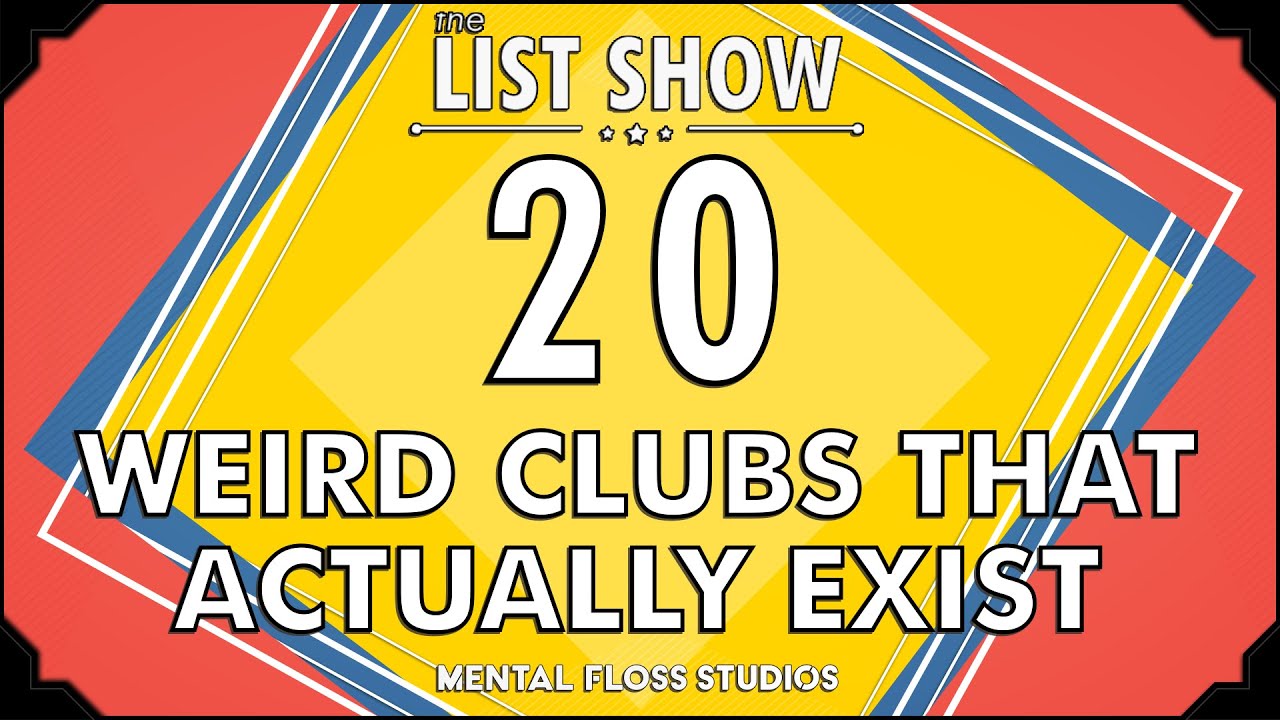 20 странных клубов, которые действительно существуют | Mental Floss