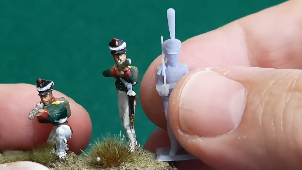 revue de figurines en résine 1/72 Empire N°2