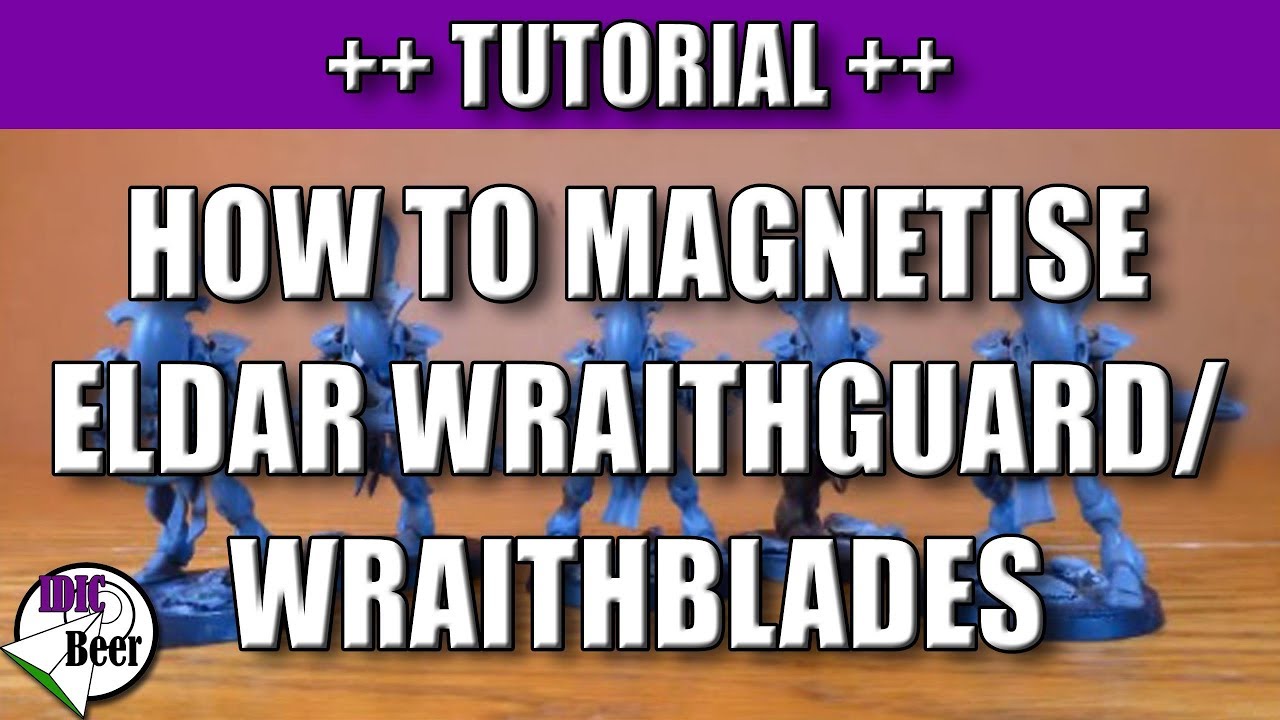How to Magnetise Eldar Wraithguard/Wraithblades