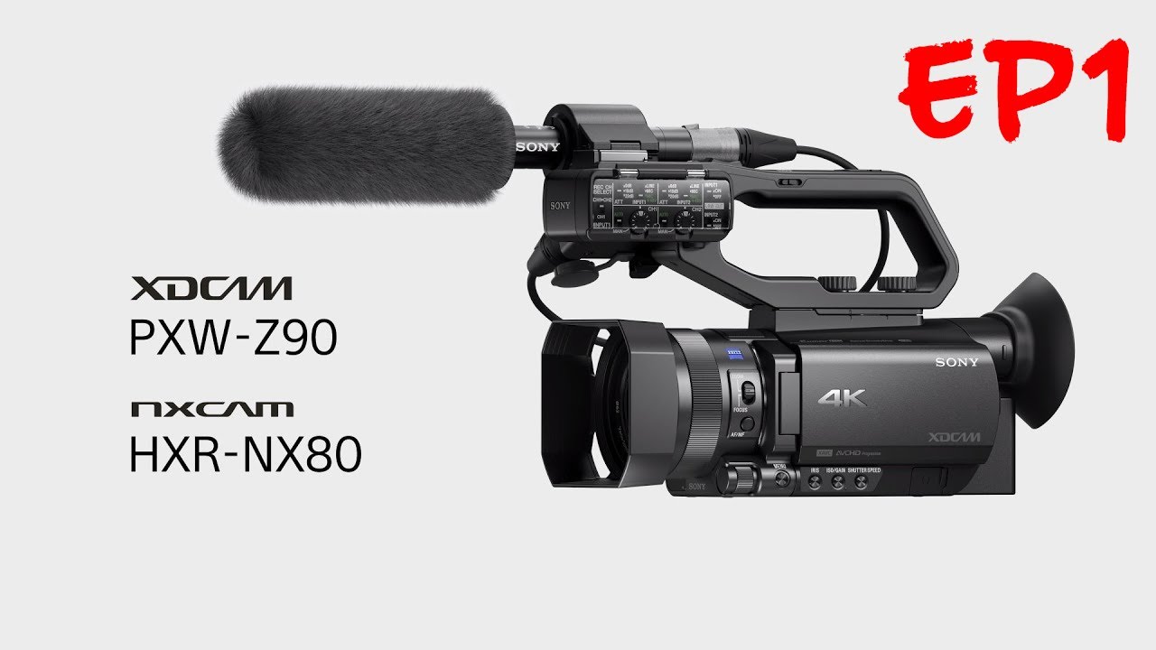 【옛날방송】 SONY NX-80, Z-90 'XLR 핸들 유닛' 오디오 설정 | 핸디캠 사용법 EP1
