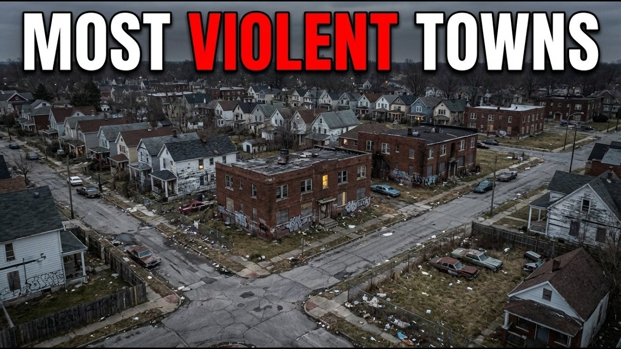 15 USA Most Violent Small Towns You Should NEVER Stop in