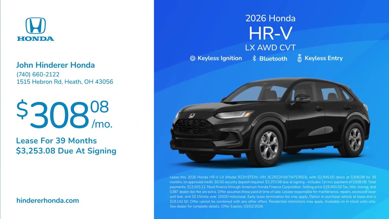 Honda 01/23/2026 6801491