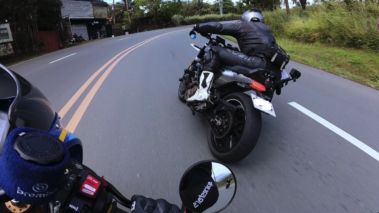 XSR900 x 1200RR x SVARTPILEN 401 | CRAZY FAST DOWNHILL | UNGGOY GANG x BC | MONDAY GP | 4K POV