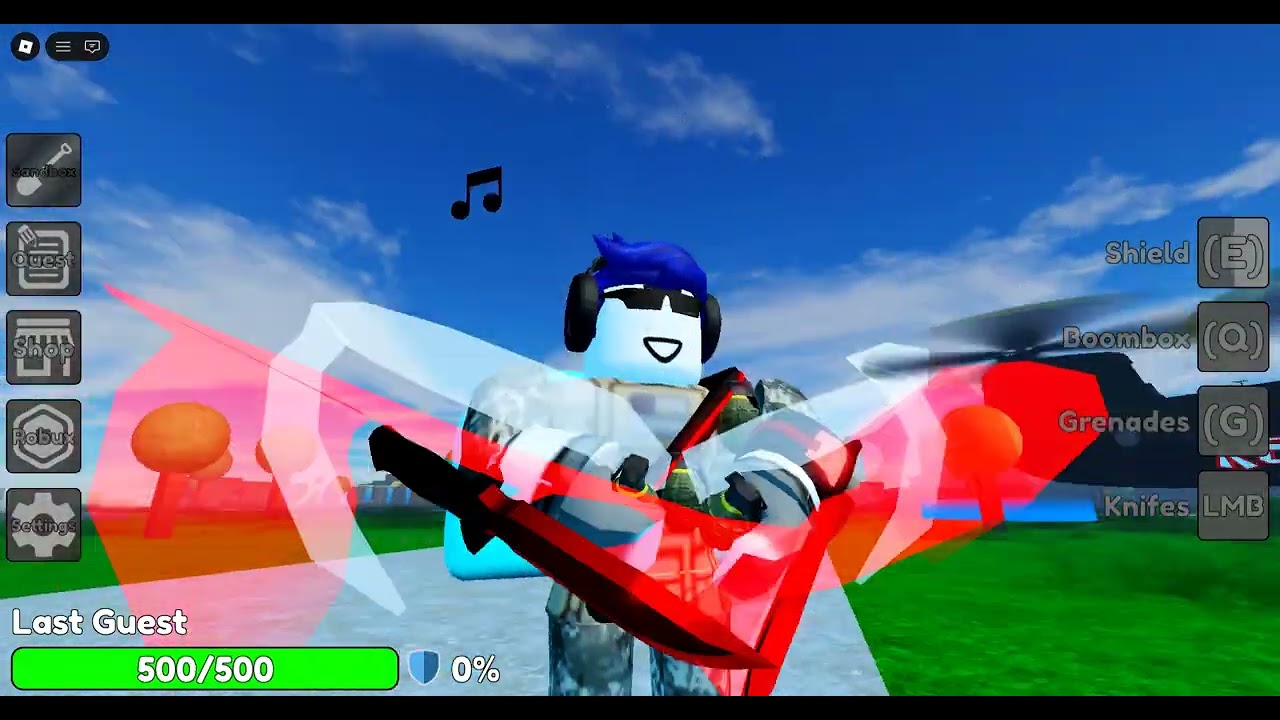 upgrading guest in noob experiment battle front