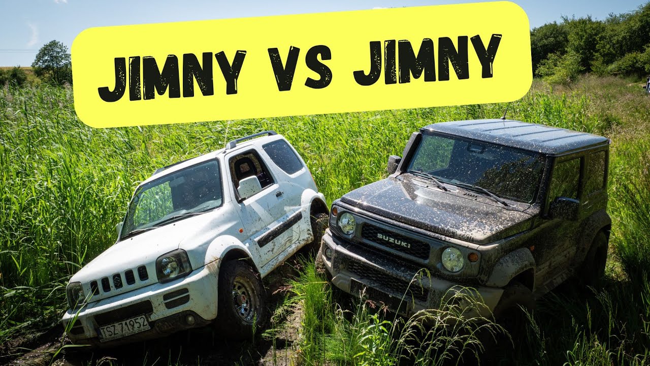 Nowy Suzuki Jimny VS Stary Suzuki Jimny w Terenie
