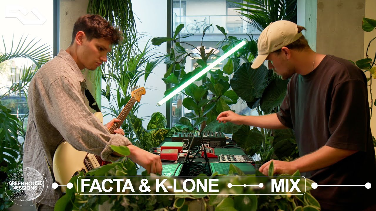 Facta & K-Lone - Downtempo, Guitar & Electronics Live set | RA Greenhouse Sessions