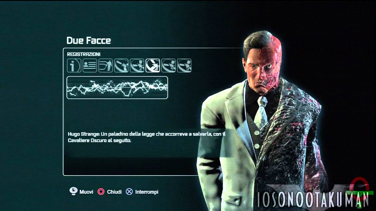 Batman: Arkham City (ITA)- Registrazioni: Due Facce