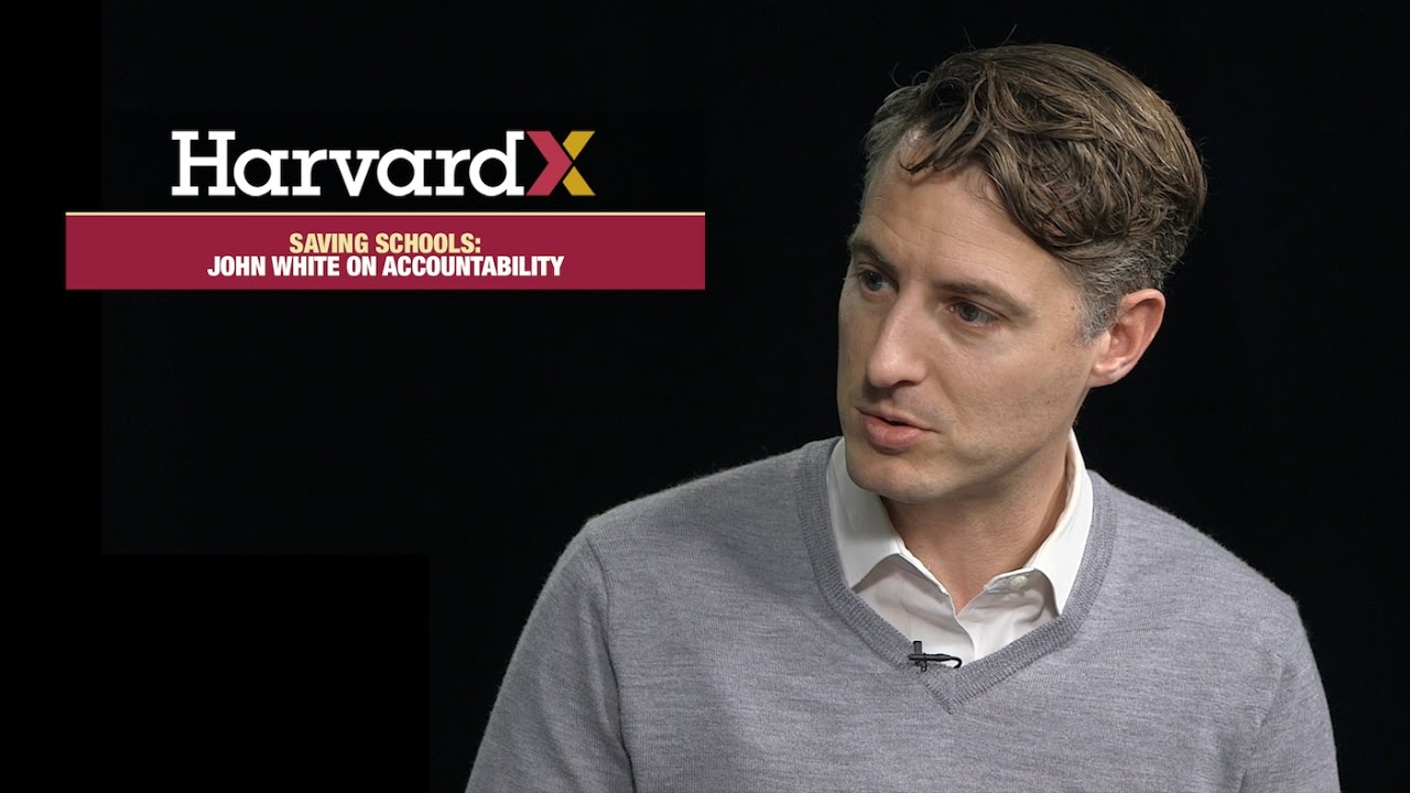 John White on student accountability