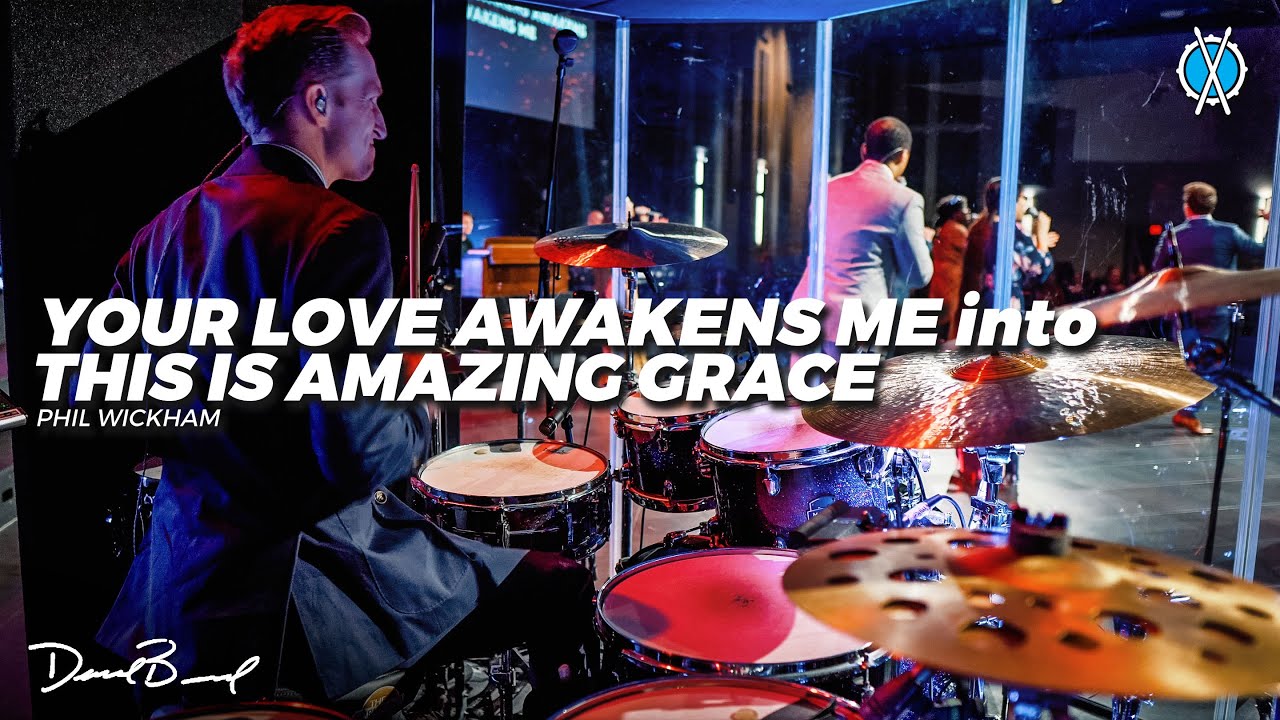 Your Love Awakens Me into This is Amazing Grace Drum Cover // Phil Wickham // Daniel Bernard