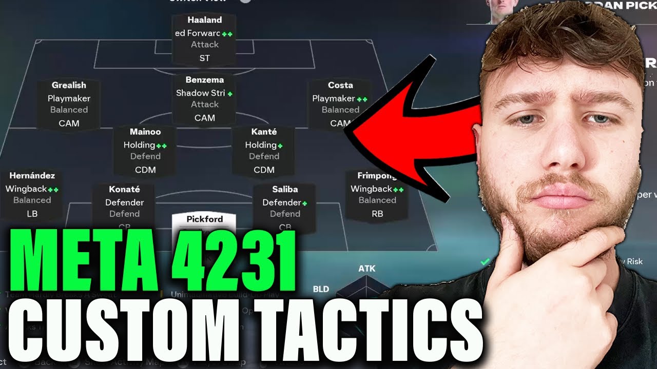 Best 4231 META Formation and Custom Tactics in FC 26! 🔥 The NEW Meta?
