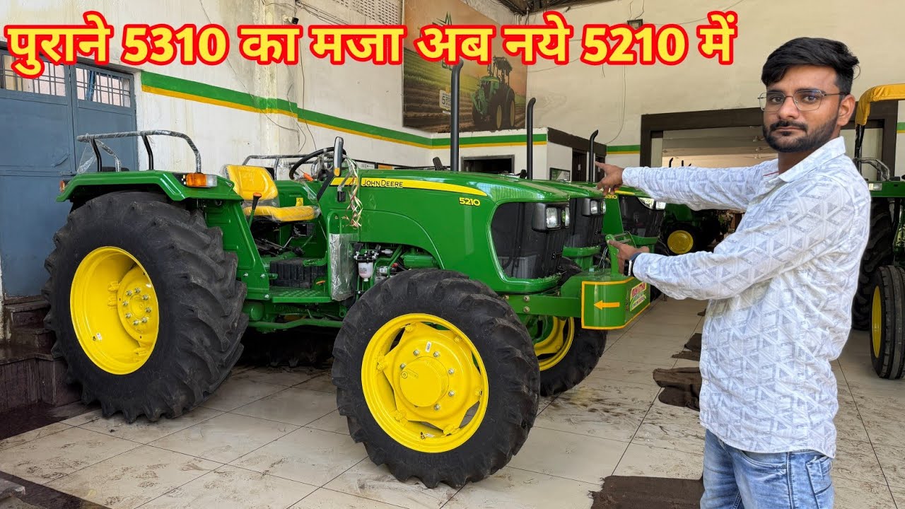 किसान को क्यों लेना चाहिए John Deere 5210 4wd Top model Review || Johndeere 5210 4WD टर्बो इंजन में