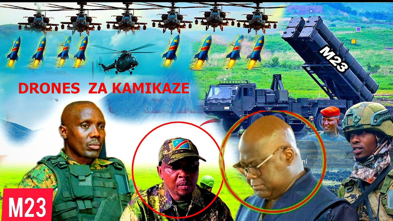 M.23 IKOREYE IBITANGAZA ABAKUNZI BAYO INKURU NZIZA CYANE MU MINEMBWE IKORESHEJE MUDAHUSHA NA DRONE
