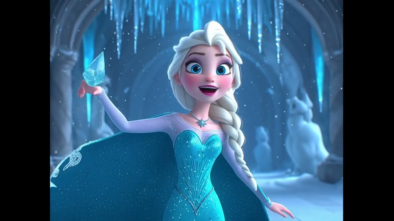 A Magia do Gelo da Elsa: Música Infantil Viral #MusicaInfantil #desenhoanimado