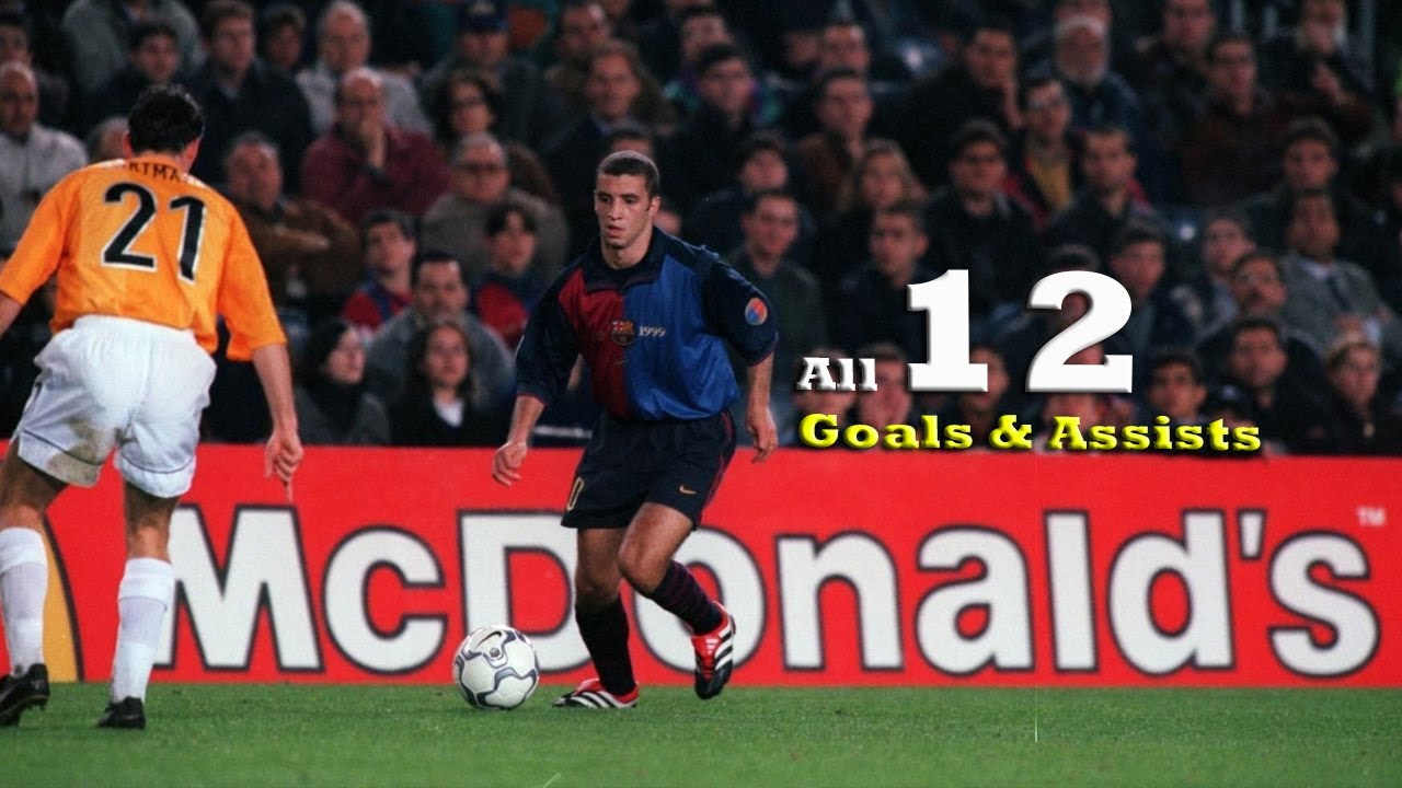 Simao Sabrosa All 12 Goals & Asissts For Barcelona HD (1999-2001)
