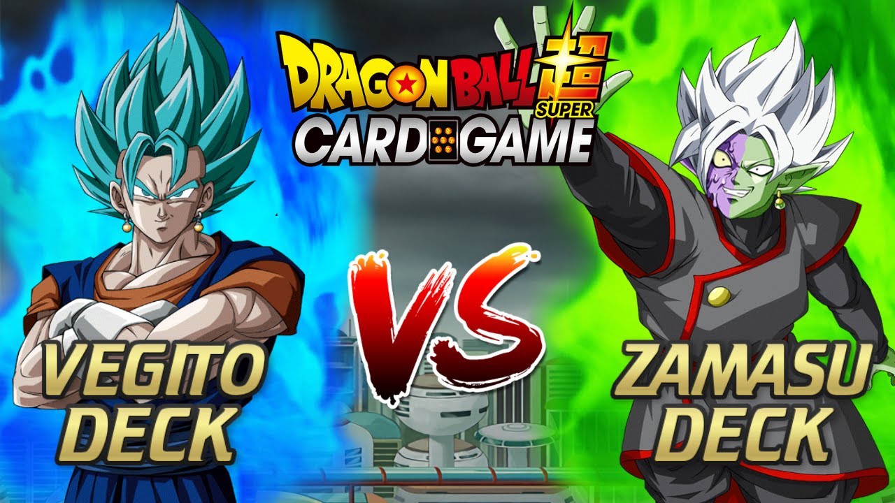 Vegito Deck VS Zamasu Deck! Dragon Ball Super Card Game Battle