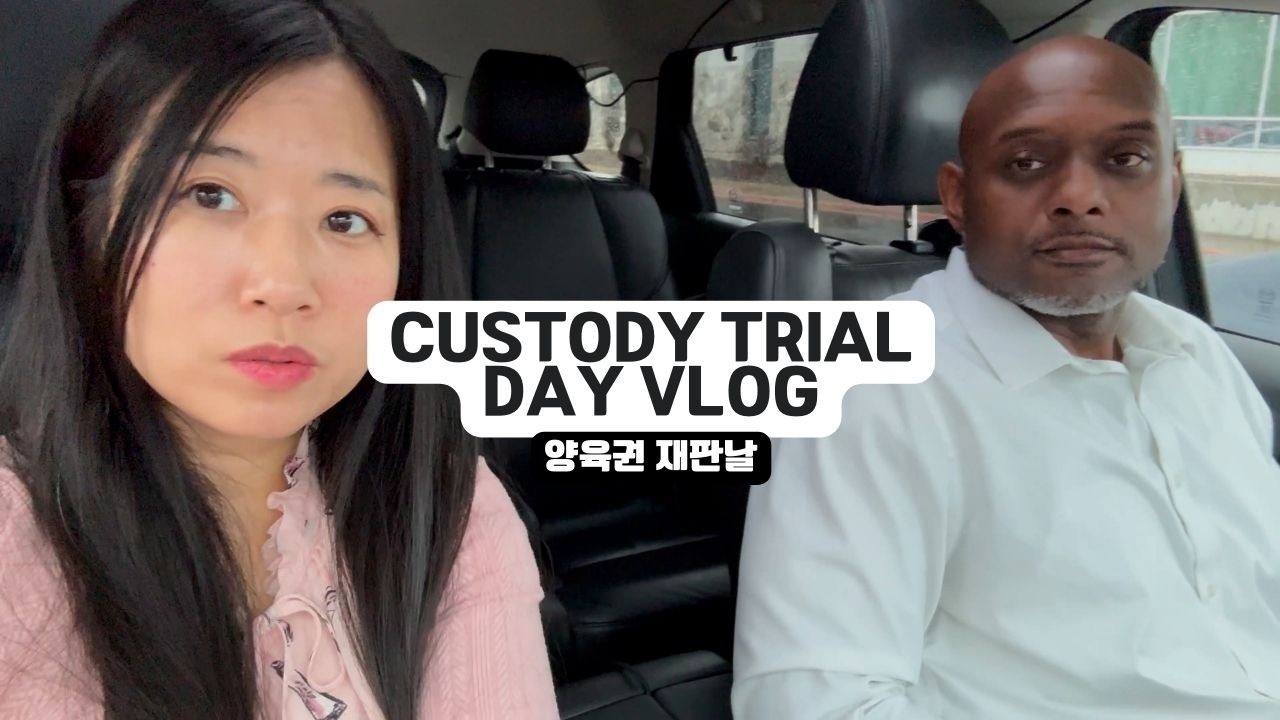 Custody Trial Day - 5 years after divorce | Korean Mom in USA Vlog