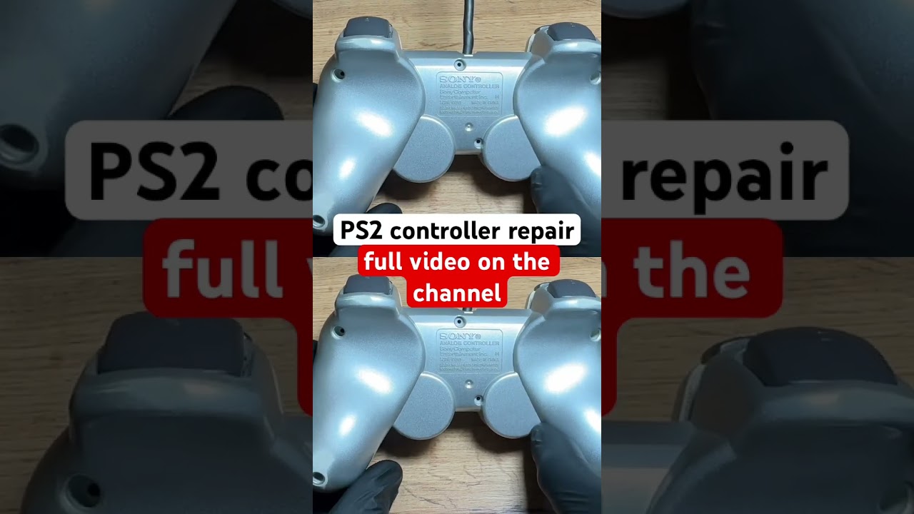 PS2 controller repair 