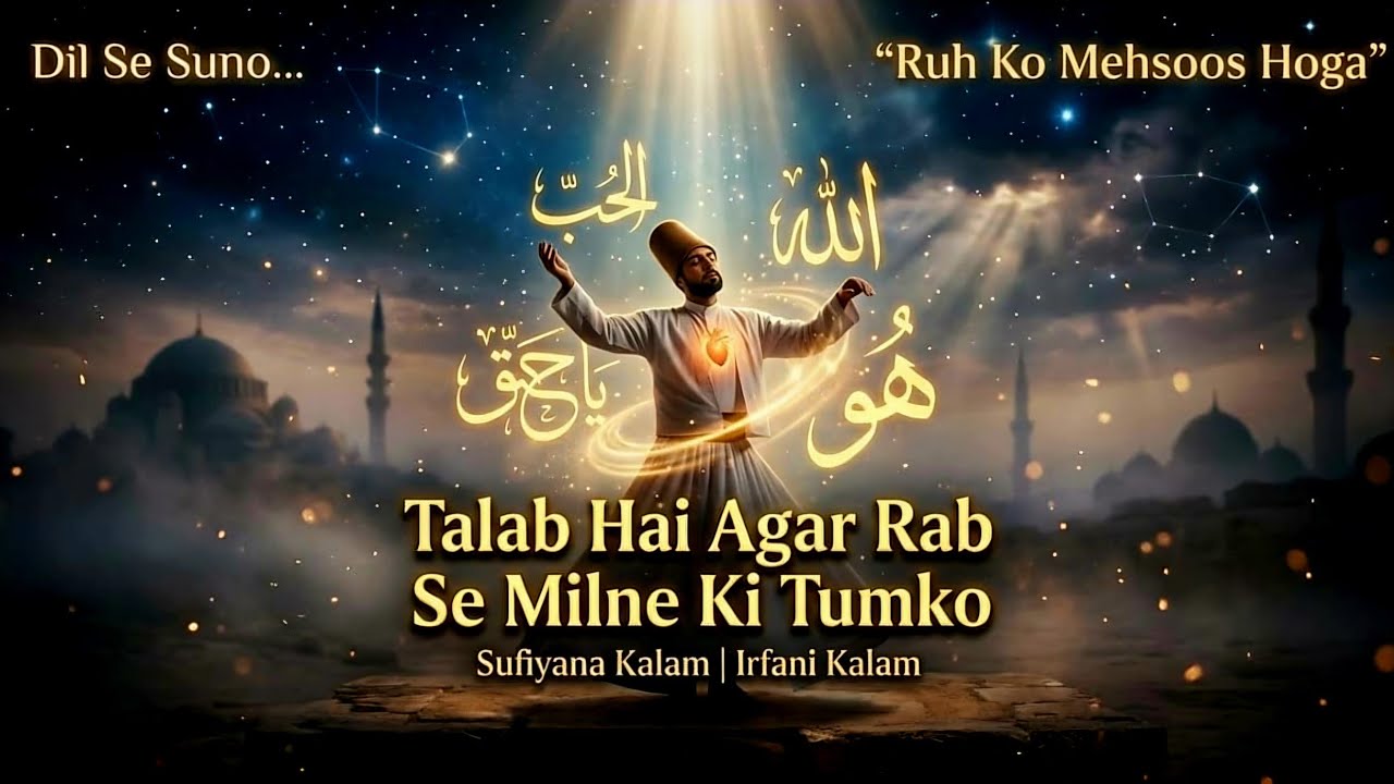 Talab Hai Agar Rab Se Milne Ki Tumko | Sufiyanakalam | Sufikalam | Irfanikalam