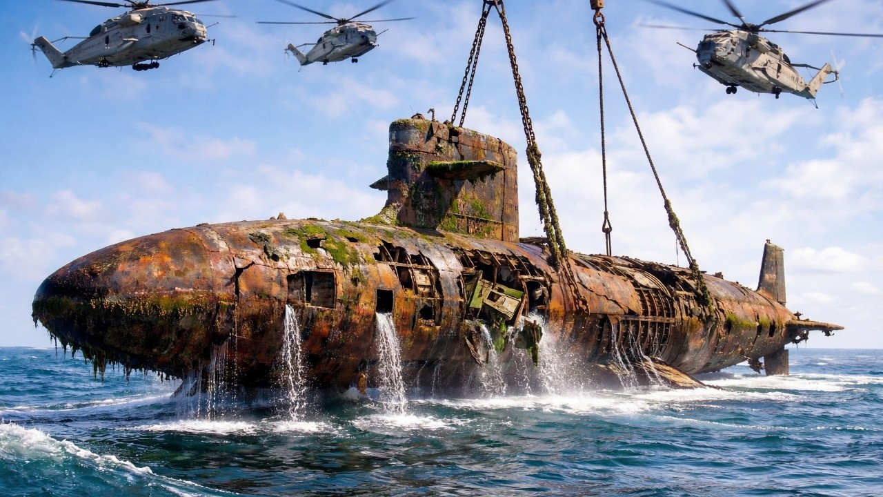Forgotten but Feared: Inside the Restoration of a Nuclear Test Submarine
