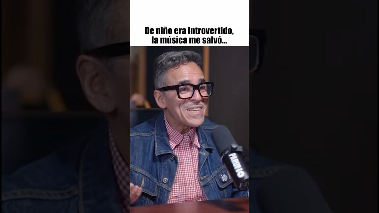 De niño era introvertido, la música me salvó… | Rubén Albarrán (Café Tacvba) 