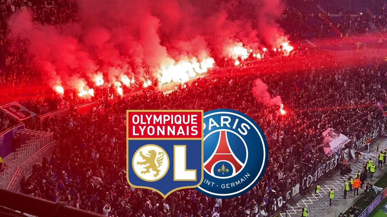 AMBIANCE LYON - PARIS (OL-PSG) (2-3) - LES PARISIENS DOUCHENT LYON SUR LE FIL