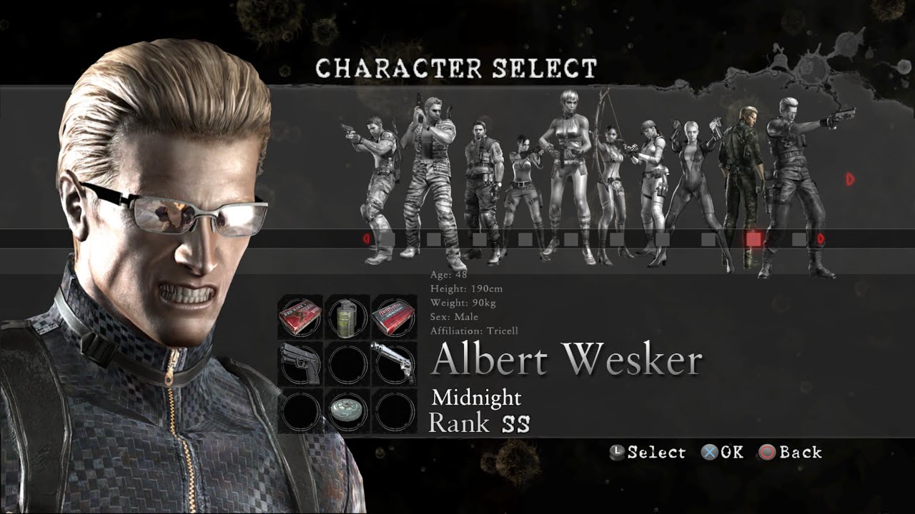 RE5 Mercenaries SS Public Assembly (Wesker Midnight)