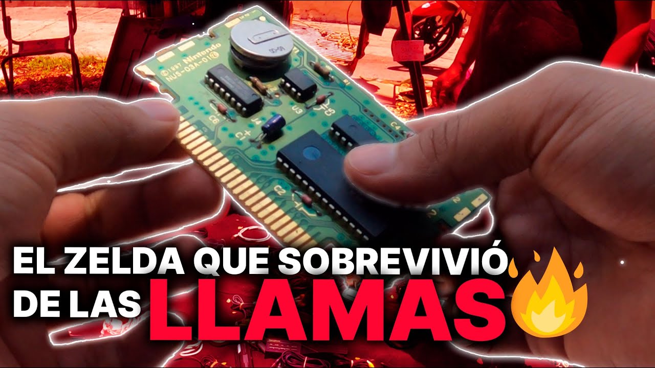 Rescatamos una placa del juego de ZELDA para NINTENDO 64