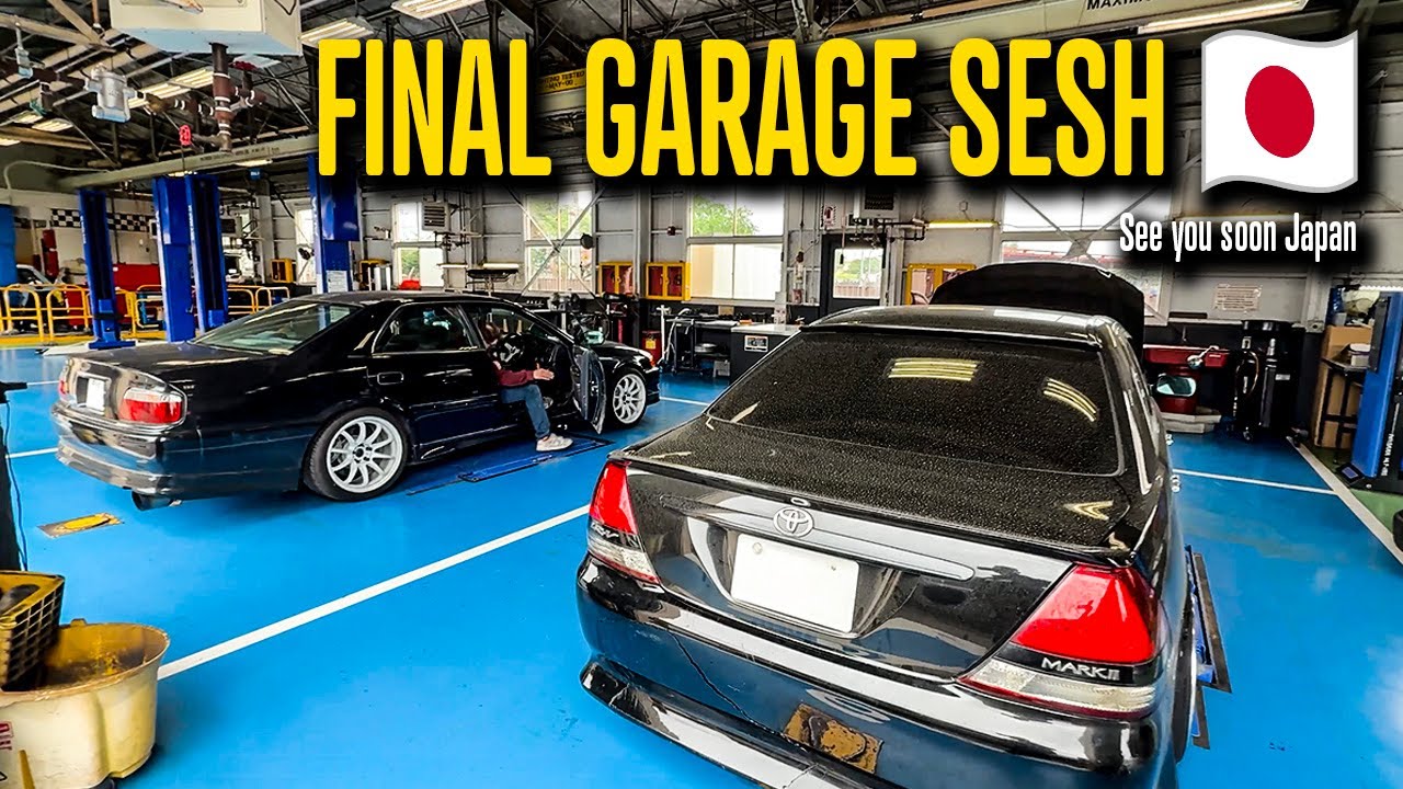 Last Weekend in Japan 🇯🇵 | Wrenching, UpGarage & Pizza