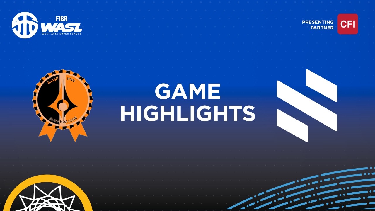 FIBA WASL 25/26 West Asia League Group Phase | AL WAHDA SC VS SAGESSE SC | GAME HIGHLIGHTS