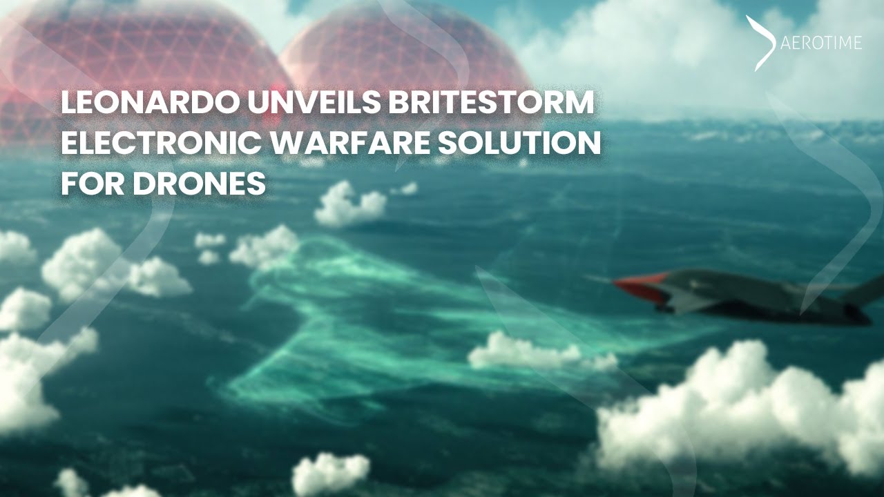 Leonardo unveils BriteStorm electronic warfare solution for drones
