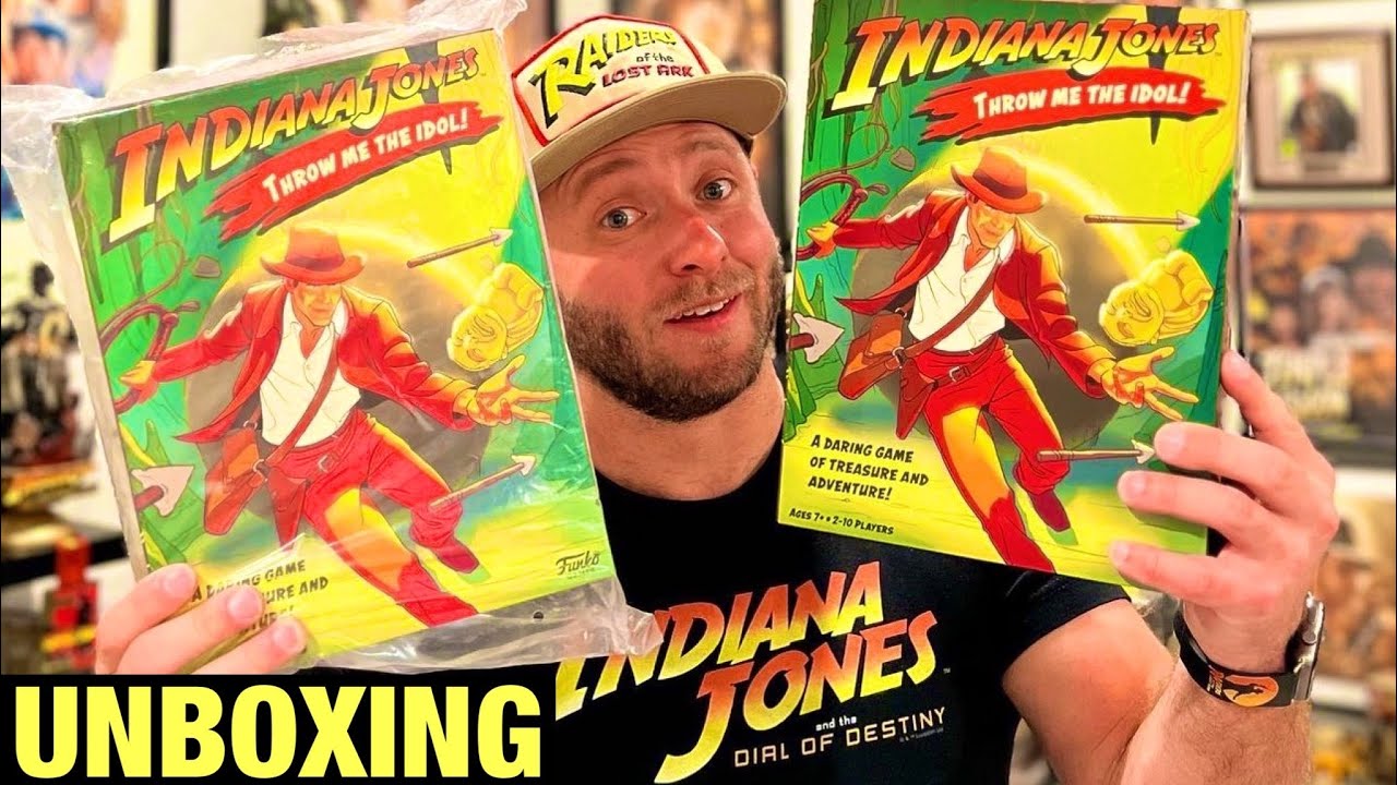 UNBOXING | Indiana Jones Throw Me The Idol Funko Game #unboxing  #indianajones #funko #disney