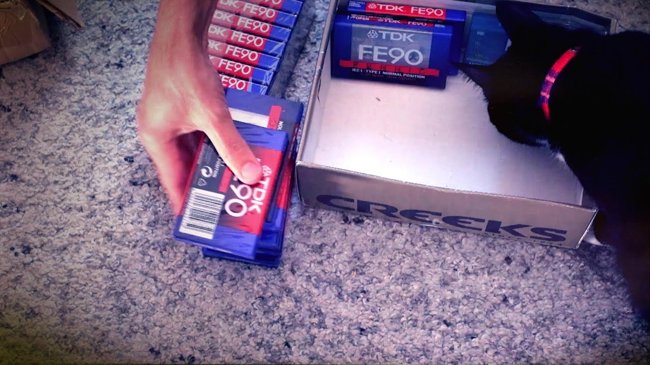 New Adventures in K7 #2 : Tapes! More Tapes! And Cats!