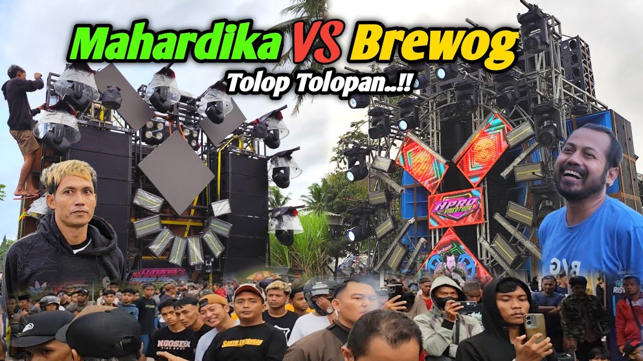 Viral..!! Mahardika Pro vs Brewog Battle Saling  Berhadapan Tolop Tolopan..!!