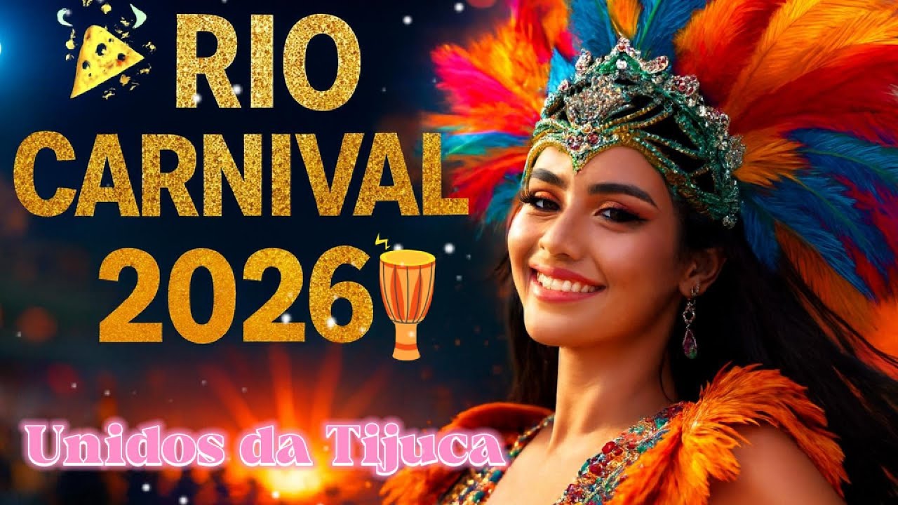 🎶 Rio Carnival 2026✨Unidos da Tijuca – mistério e magia que explodem em samba🎶#RioCarnival2026