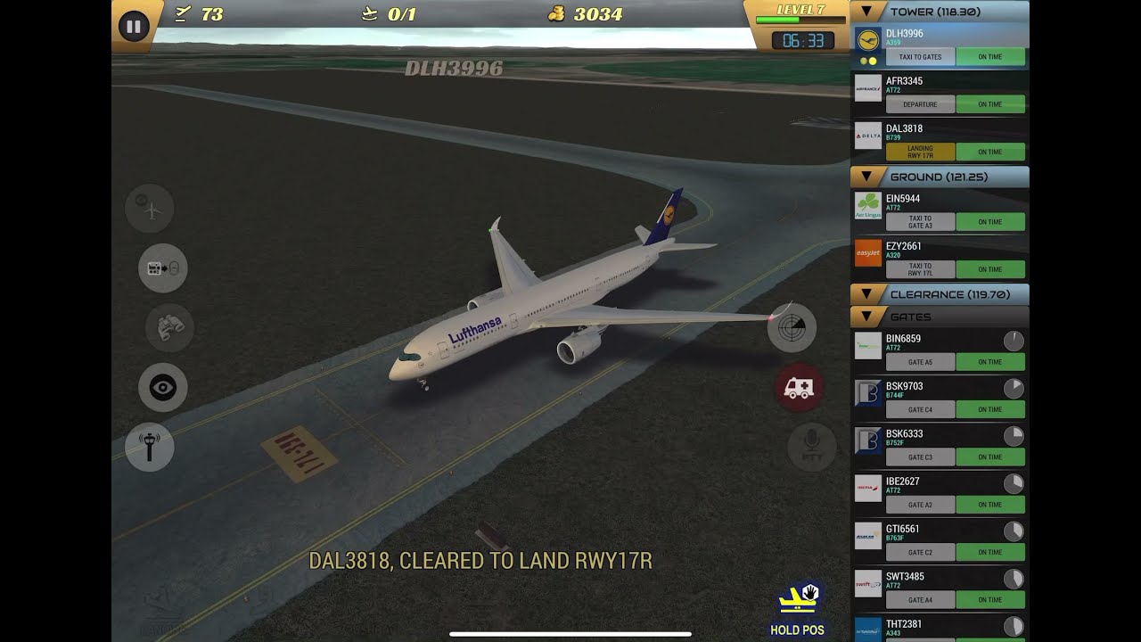 UNMATCHED AIR TRAFFIC CONTROL: Capeville City International Airport