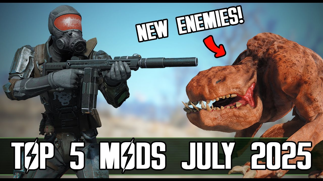 Top 5 Fallout 4 Mods of July