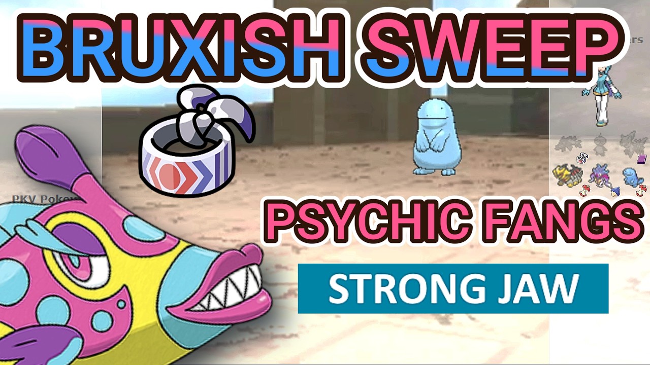 Bruxish Sweep! (Pokemon Showdown Random Battles) (High Ladder)