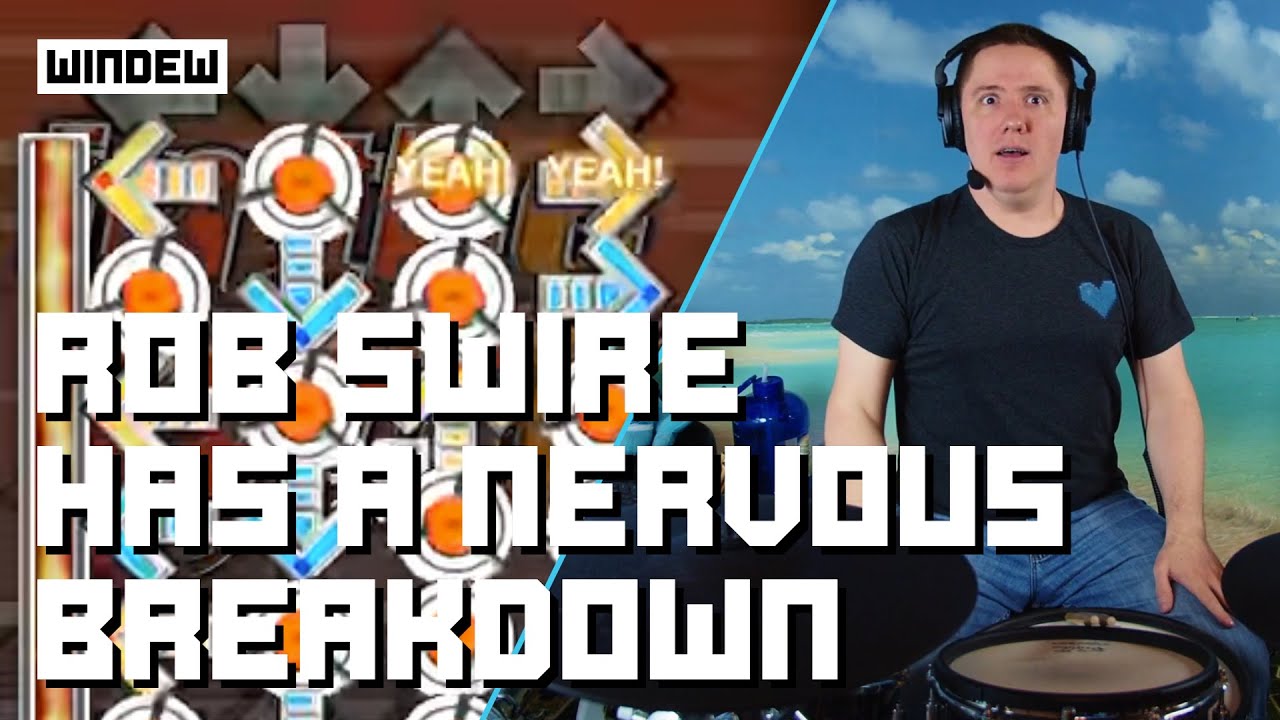 Rob Swire Has A Nervous Breakdown On Drums!