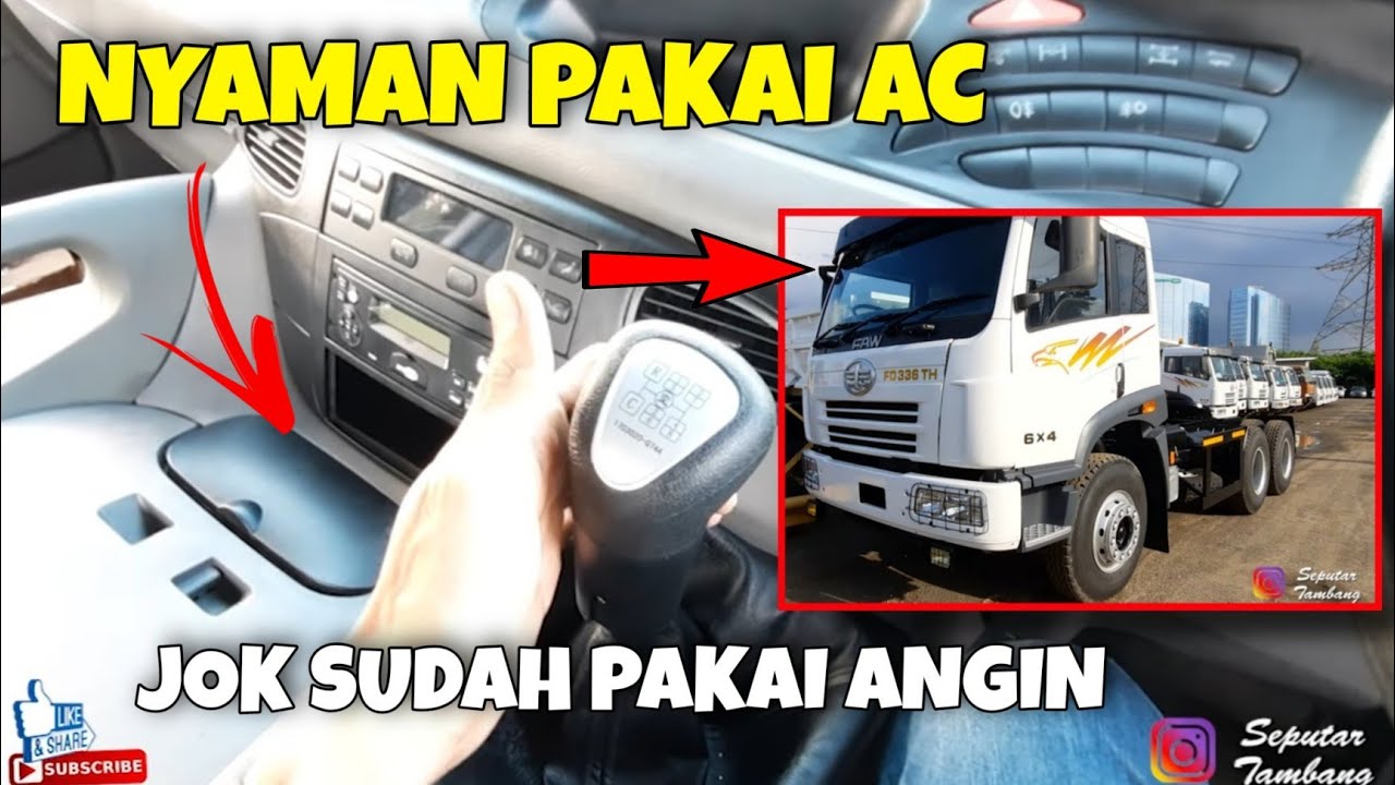 TIDAK BIKIN BOYAK-AN !!! Interior Faw FD336TH Sudah Pakai Jok Angin Dan Sudah Pakai AC