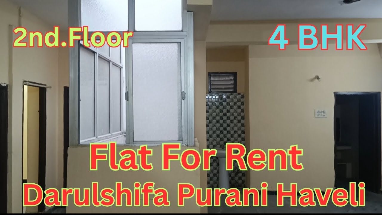 Flat For Rent 4 BHK. 2nd.Floor, Darulshifa Purani Haveli Hyd. (Rent Out)