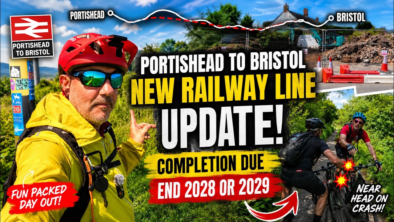 🛤️ Portishead To Bristol New Railway Line Update! 🚴🏻