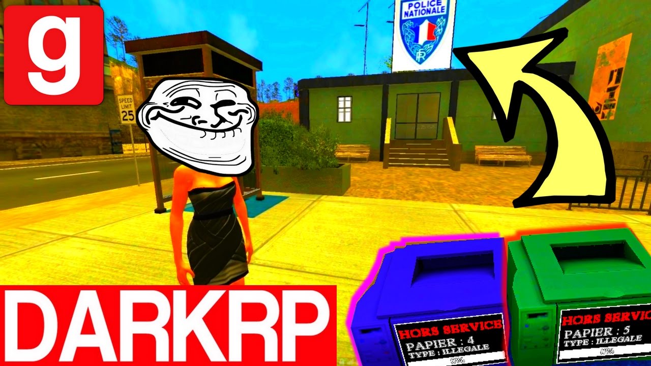 PROPSKILL AVEC DES PRINTERS AU COMICO ! GMOD DarkRP