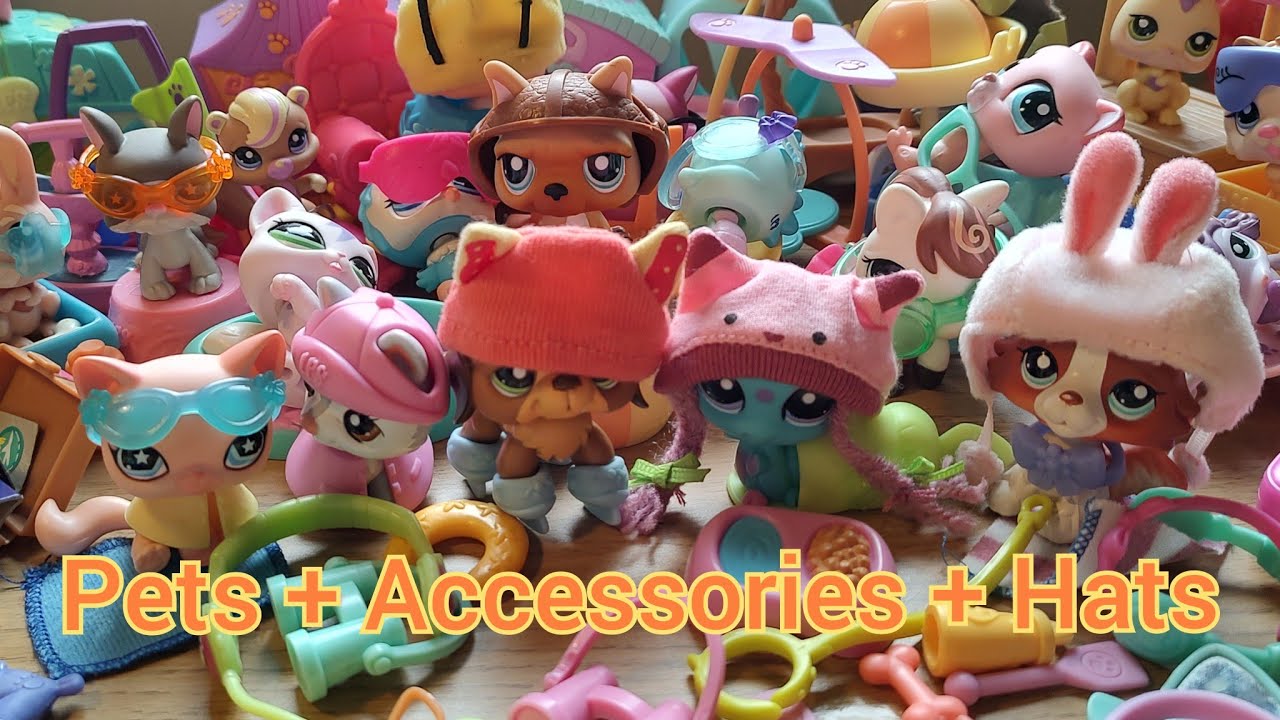 LPS Unboxing - pets + accessories + hats!