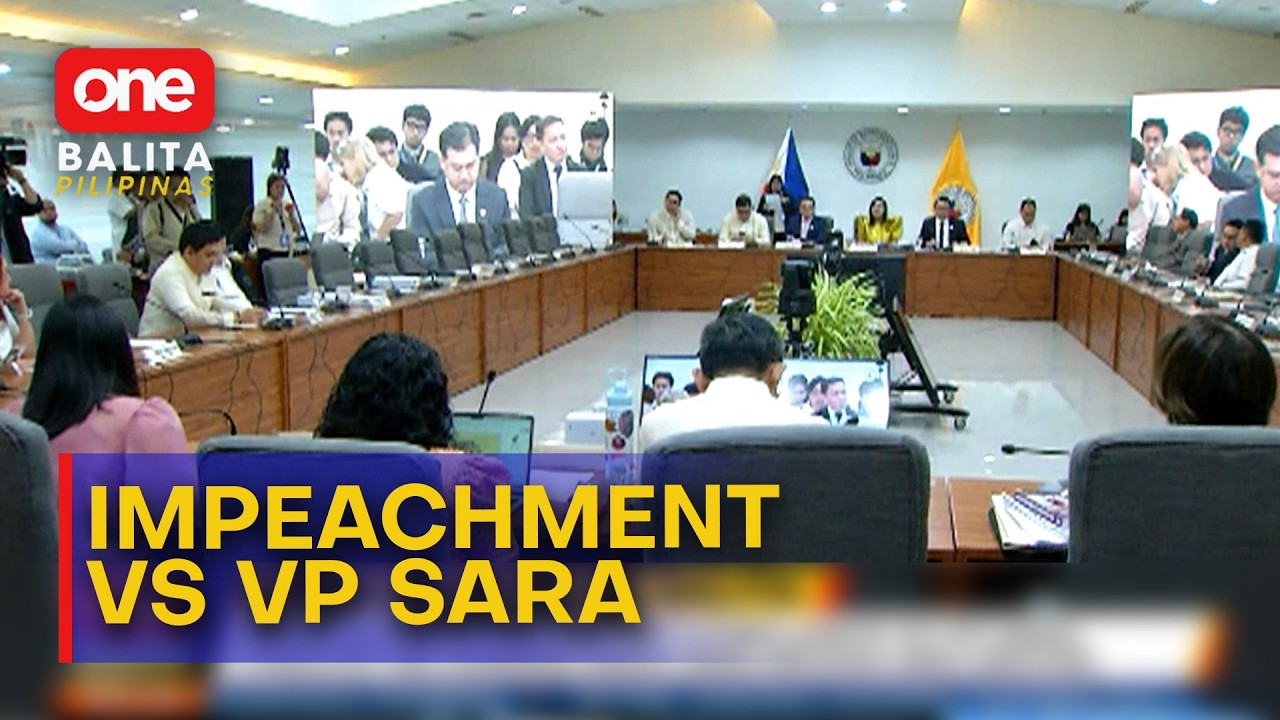 House Justice Committee, itinakda ang impeachment hearings vs VP Sara Duterte | One Balita Pilipinas
