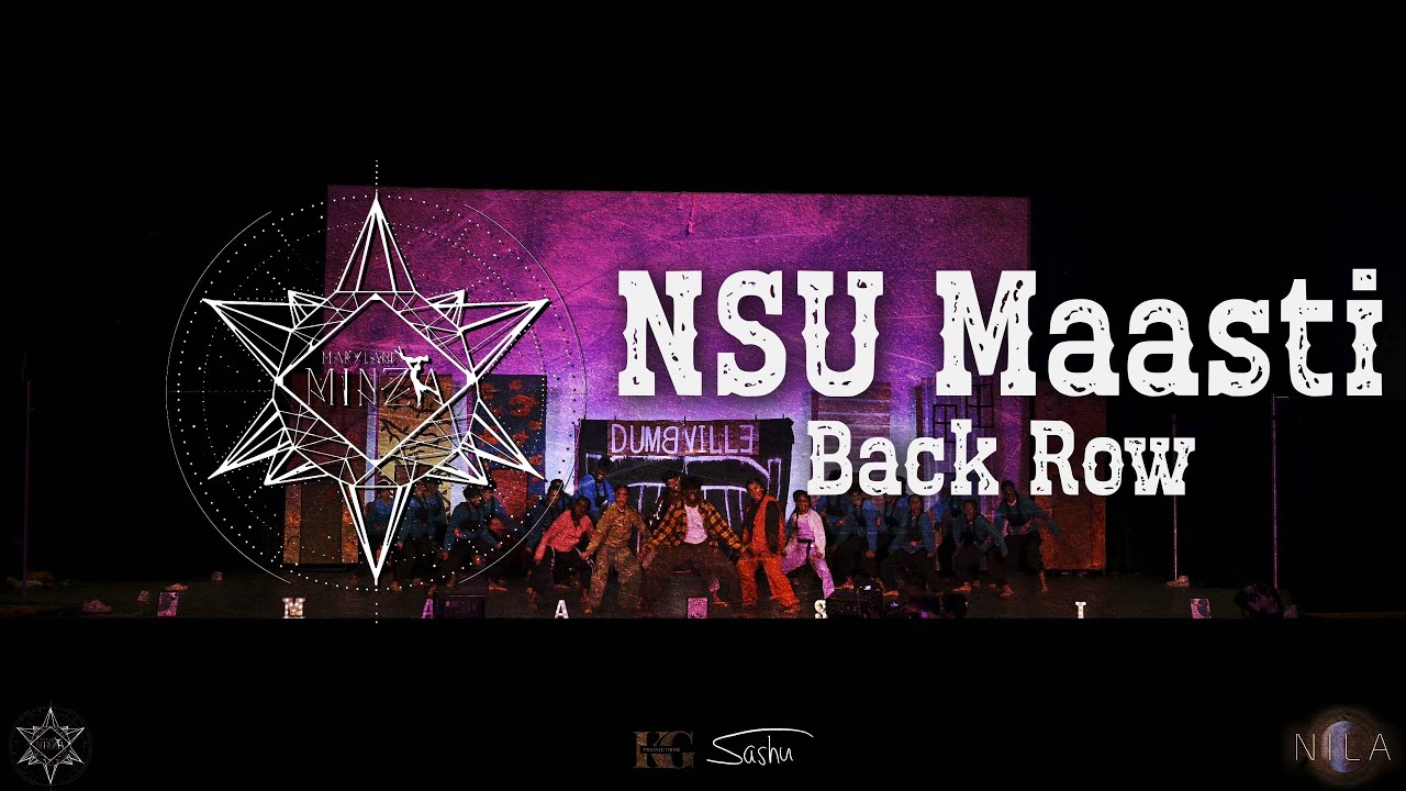 [3RD PLACE] NSU Maasti | Back Row | Maryland Minza 2025 | Nila Media (4K HDR)