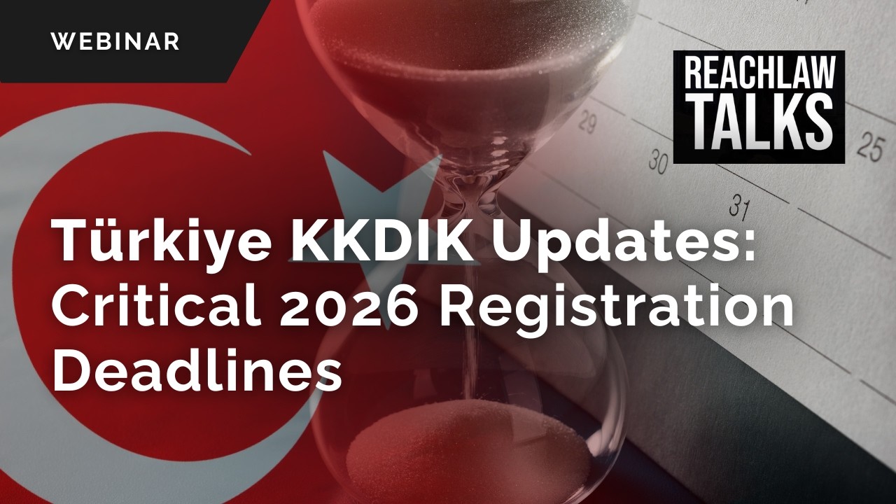 Обновления по регламенту KKDIK в Турции: критические сроки регистрации на 2026 год
