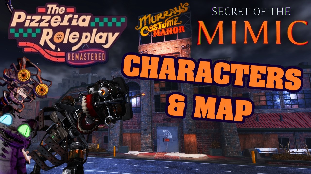 SOTM CHARACTERS & MAP! | Roblox The Pizzeria Roleplay Remastered New Update